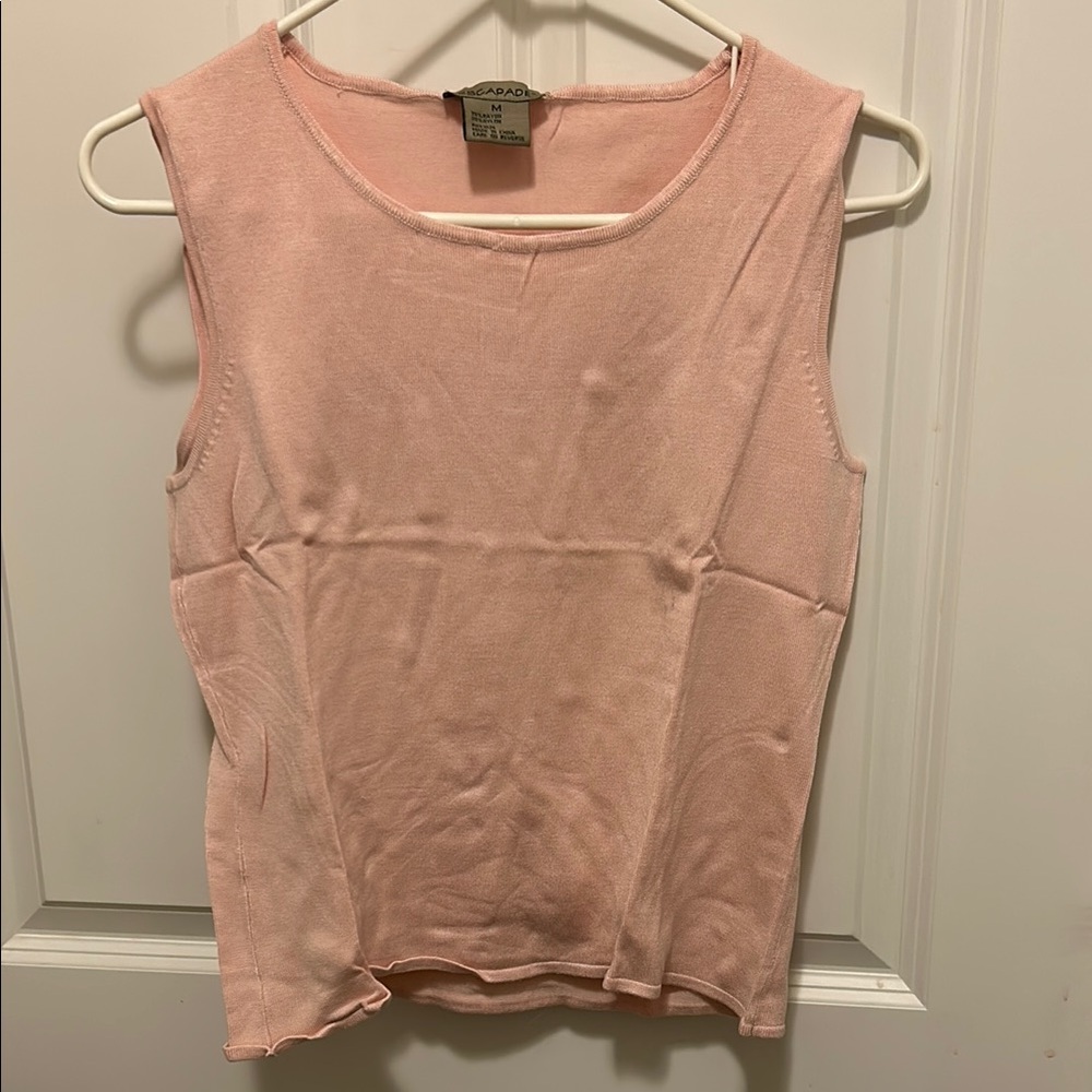 GAP Women's Pink Sleeveless Top